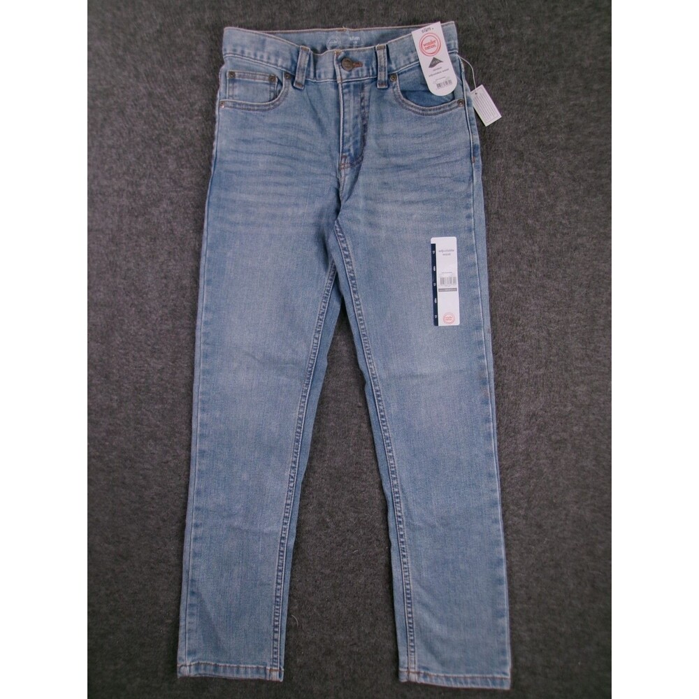 Wonder Nation Jean Youth 12 Blue Straight Leg Slim Fit Causal Light Wash New
